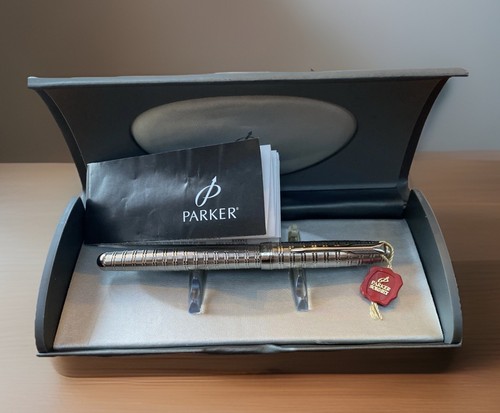 Parker sonnet silver tartan - parker,