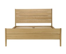 Ercol Rimini Kingsize Bed in CM Oak NO MATTRESS W159 D210 H110 cm RRP £1480