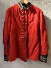 Original Pre WW1 British Army Royal Engineers Officer Uniform Red Tunic Jacket