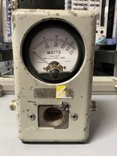 BIRD THRULINE TYPE 43 WATTMETER USED / WORKING