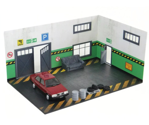Diorama model kit - , car