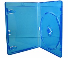 1 x Single BLUE Blu ray Case