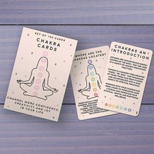 Chakra card set 100 - card,