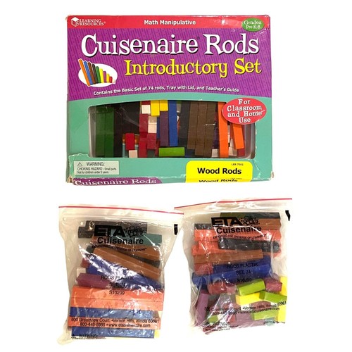 Cuisenaire rods introductory - rods,
