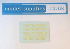 Spot On 111A/ Thames Trader British Railways Reproduction Transfers Set Tri-ang