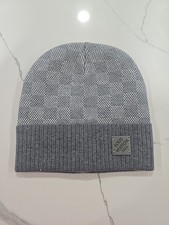 Louis Vuitton Néo Petit Damier Beanie - Light Grey