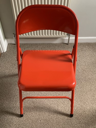 Red habitat metal - red, folding