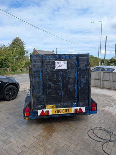 Box trailer twin axle with - twin,
