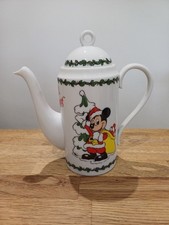 Disneyland  Walt Disney World Micky Mouse Christmas Teapot