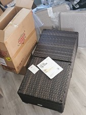 Wicker King Rattan Cube