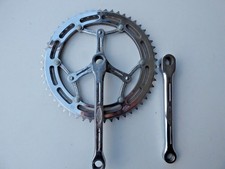 STRONGLIGHT COMPETITION No 55 CRANKSET 53/49 - COTTERED - 170 MM - USED/NOS