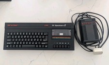 Sinclair ZX Spectrum 128k Plus +2 - untested. With adapter and lots of games