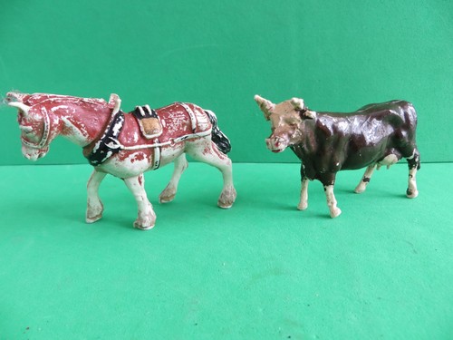 Vintage cherilea plastic farm - plastic,