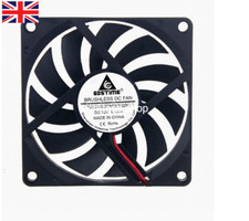 8010 DC 12V 2Pin Brushless Fan