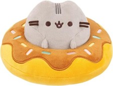 PUSHEEN IN CHOCOLATE DONUT  9"