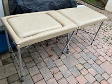 DARLEY HOUSE HEIGHT ADJUSTABLE MASSAGE COUCH TABLE BED in carry bag on wheels