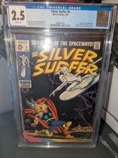 The Silver Surfer #4 CGC 2.5