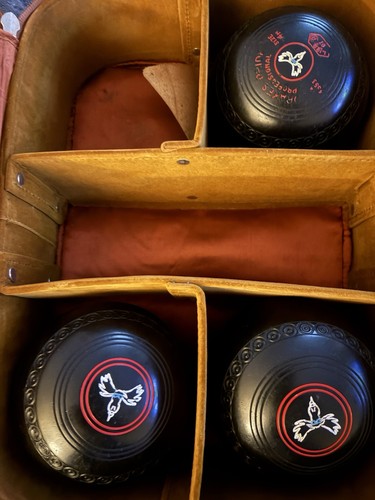 Lawn bowls set drakes - bowls, of