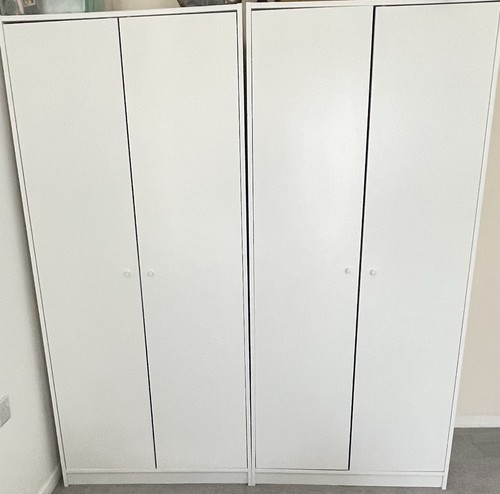 Ikea kleppstad white wardrobe - ikea,