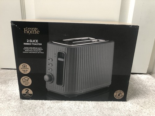George home grey ribbed - grey,
