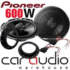 VW Volkswagen T5 Front Door Pioneer 3 Way 600 Watts Car Speaker Upgrade Kit