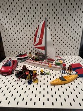 Playmobil catamaran sailing
