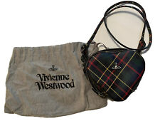 Vivienne Westwood Tartan heart bag