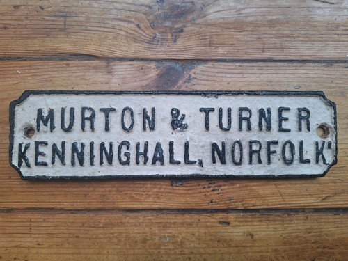 Vintage cast iron makers name - iron,