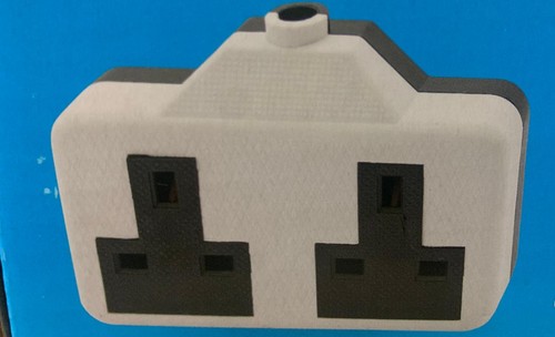 Gang rubber plug socket - rubber,