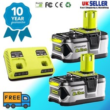 6.0Ah/8.0Ah For RYOBI P108 +