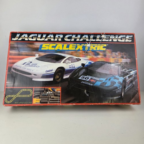 Scalextric jaguar challenge - scalextric,