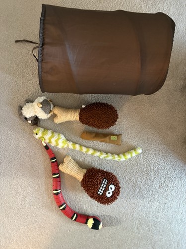 Selection used cat toys and - of,