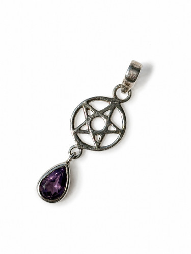 925 sterling silver pentacle - 925,