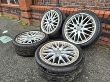 ?Genuine Audi Bbs Speedline 18 inch 5x112 Alloy wheels with TYRES 7M++
