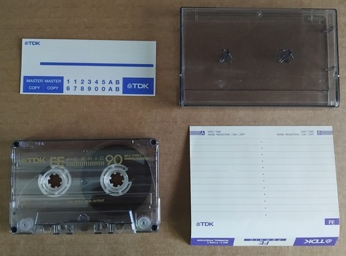 Tdk c90 tape - 10, x