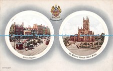 R367650 Wolverhampton Queen Square St Peter Church West Front Geo E Lee The Wulf