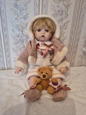 13" Porcelain Baby Doll From