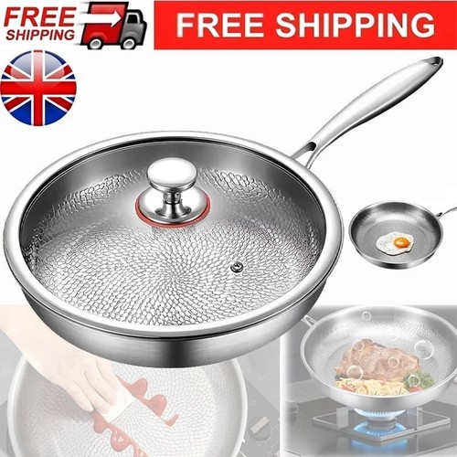 Non stick titanium frying pan - titanium,