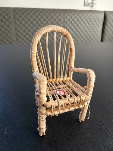 Wicker mini miniature teddy