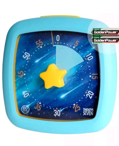 Minute visual timer blue - timer,