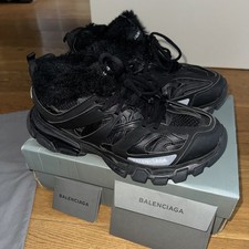 Balenciaga Men’s Fur-Lined