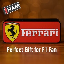 Ferrari F1 LED Light Box Sign
