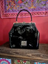 Large BIBA Black Patent
