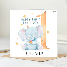 1st Birthday Card