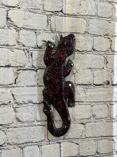 30cm gecko cherry red mosaic - red,