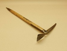 Rare Unusual Walking Stick Pickle Axe Ice Axe Eispickel STUBAI