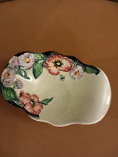 Carlton Ware Australian Design made in England  Daisy/Poppy Dish stamped 2053