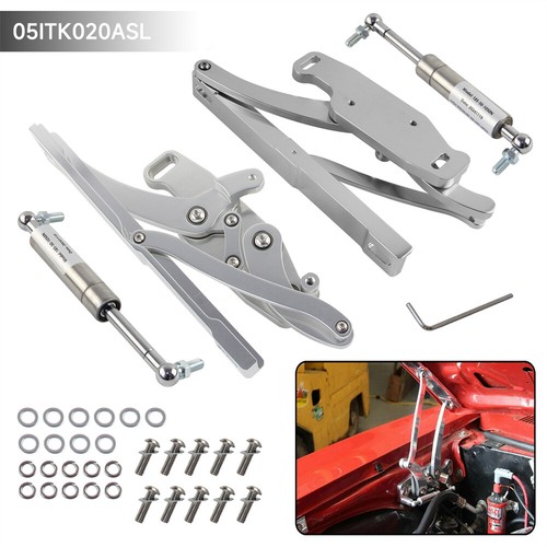 Billet hood hinge kit - hood, left