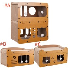 Cat Bed House Cat Scratcher
