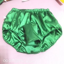 Men Glossy Ice Silk Satin